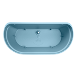 vibia campana wall basket 35cm vintage blauw